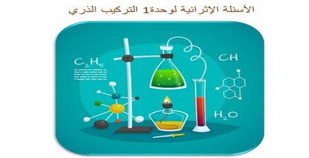 أوراق محلولة للوحدة 1 في الكيمياء للحادي عشر منتصف الفصل الأول