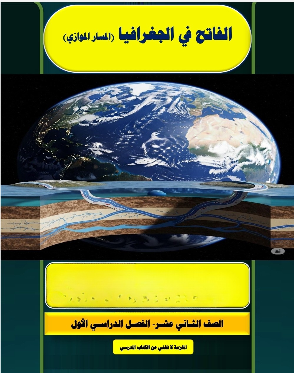 ملزمة الفاتح بالجغرافيا للثاني عشر الموازي فصل أول ملزمة الفاتح بالجغرافيا للثاني عشر الموازي فصل أول